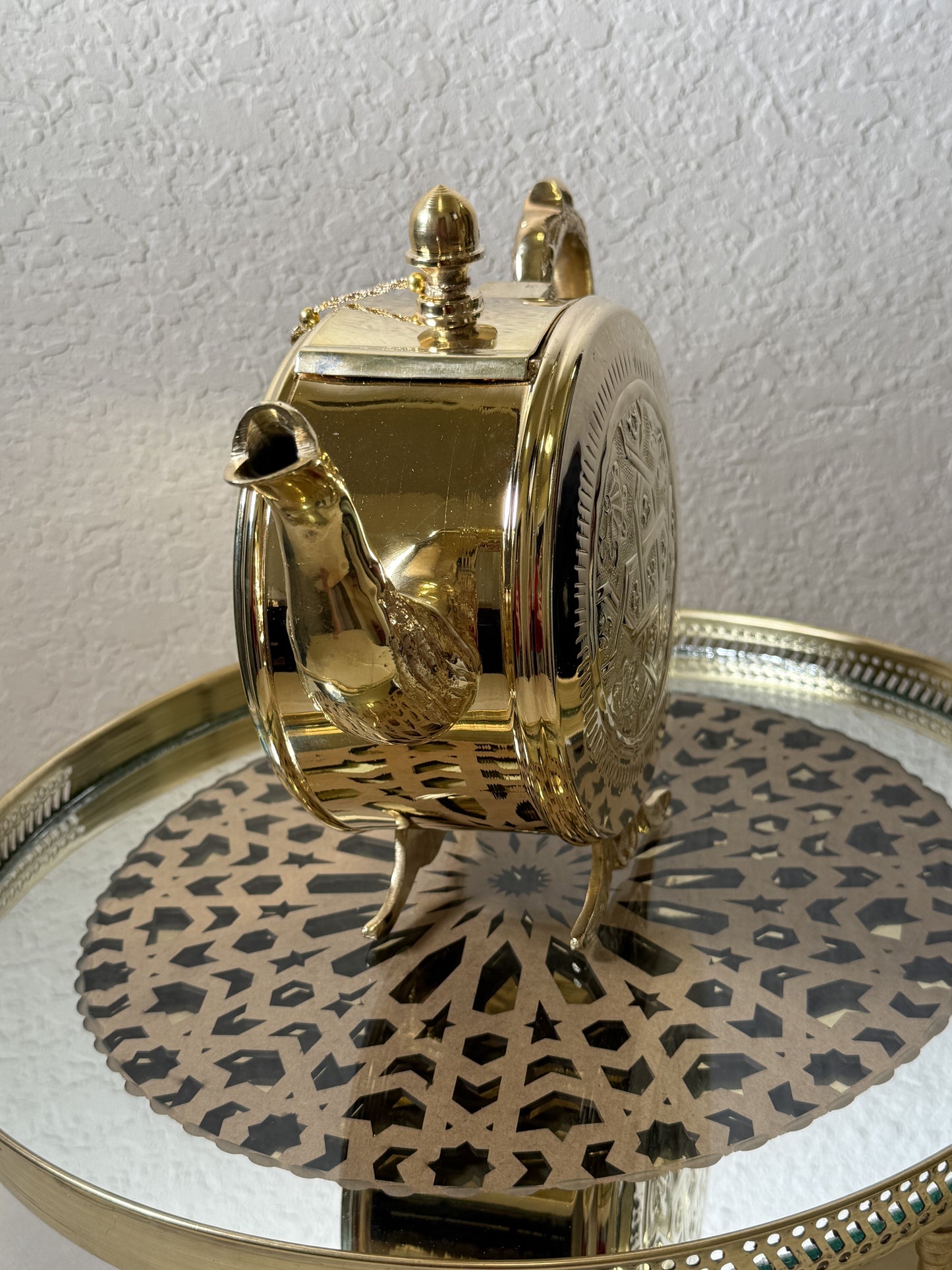 Tea Pot (Gold plated brass)