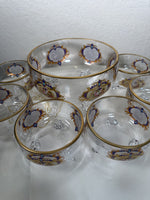 Saladier with six bowls(check for more colors)(Moroccan artisanat) - View 5