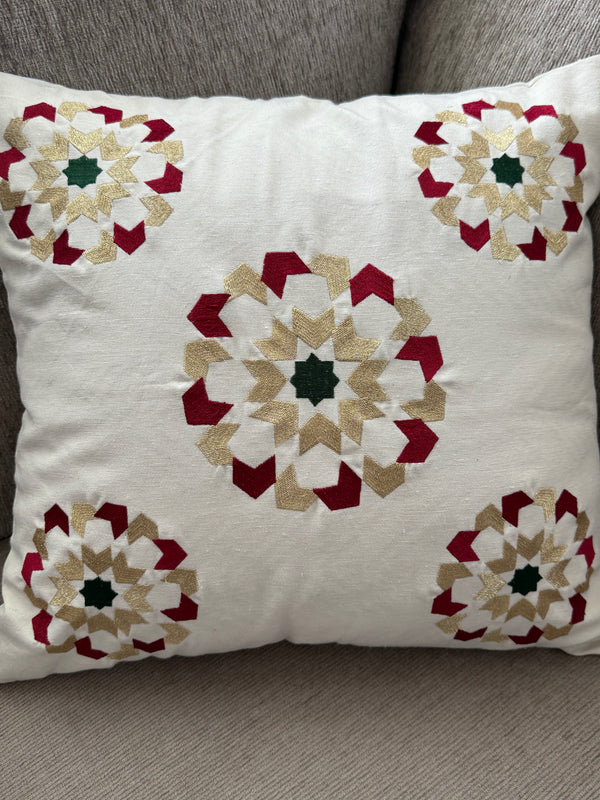Moroccan zillija pillow