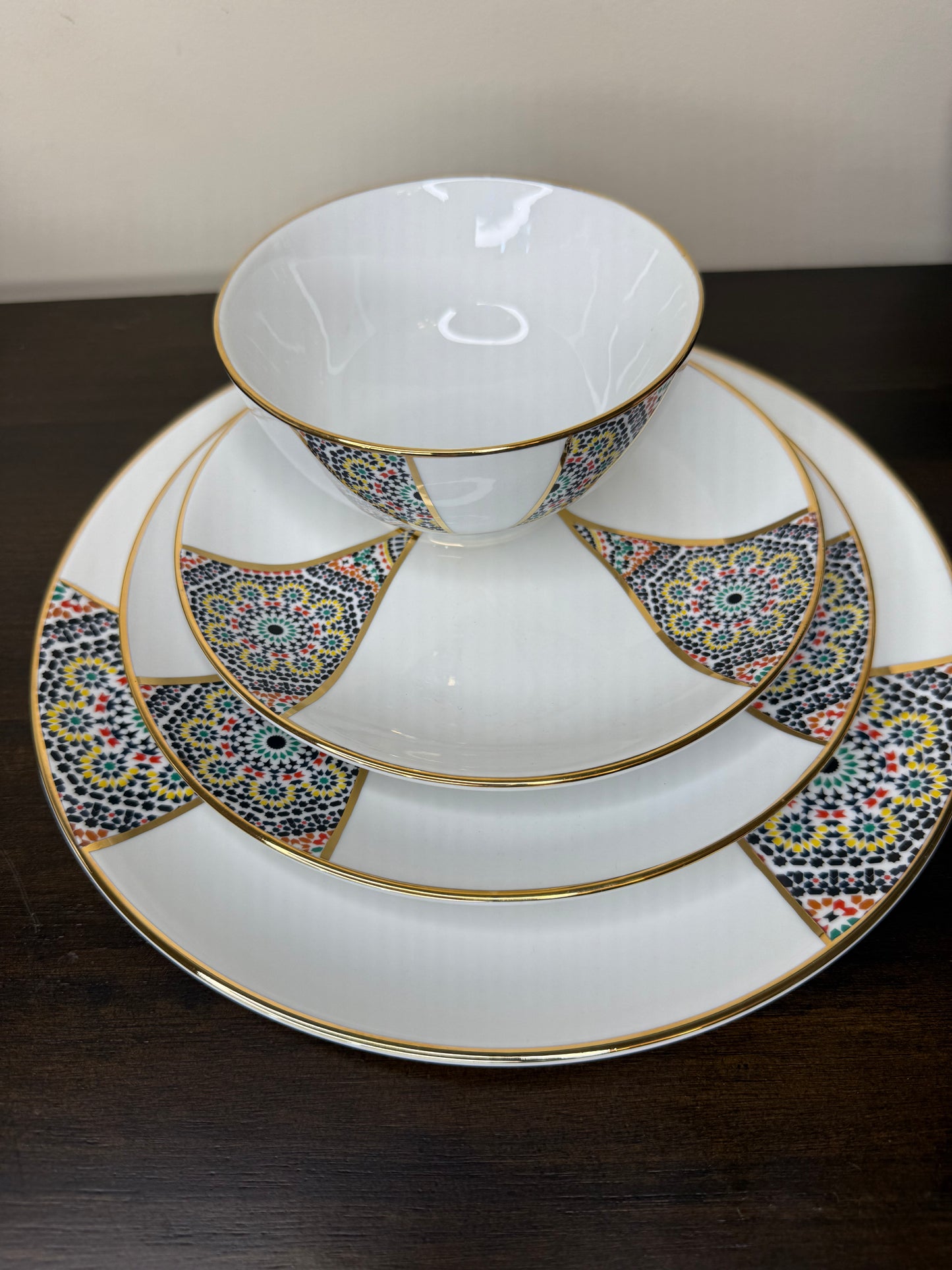 Single set of zillija