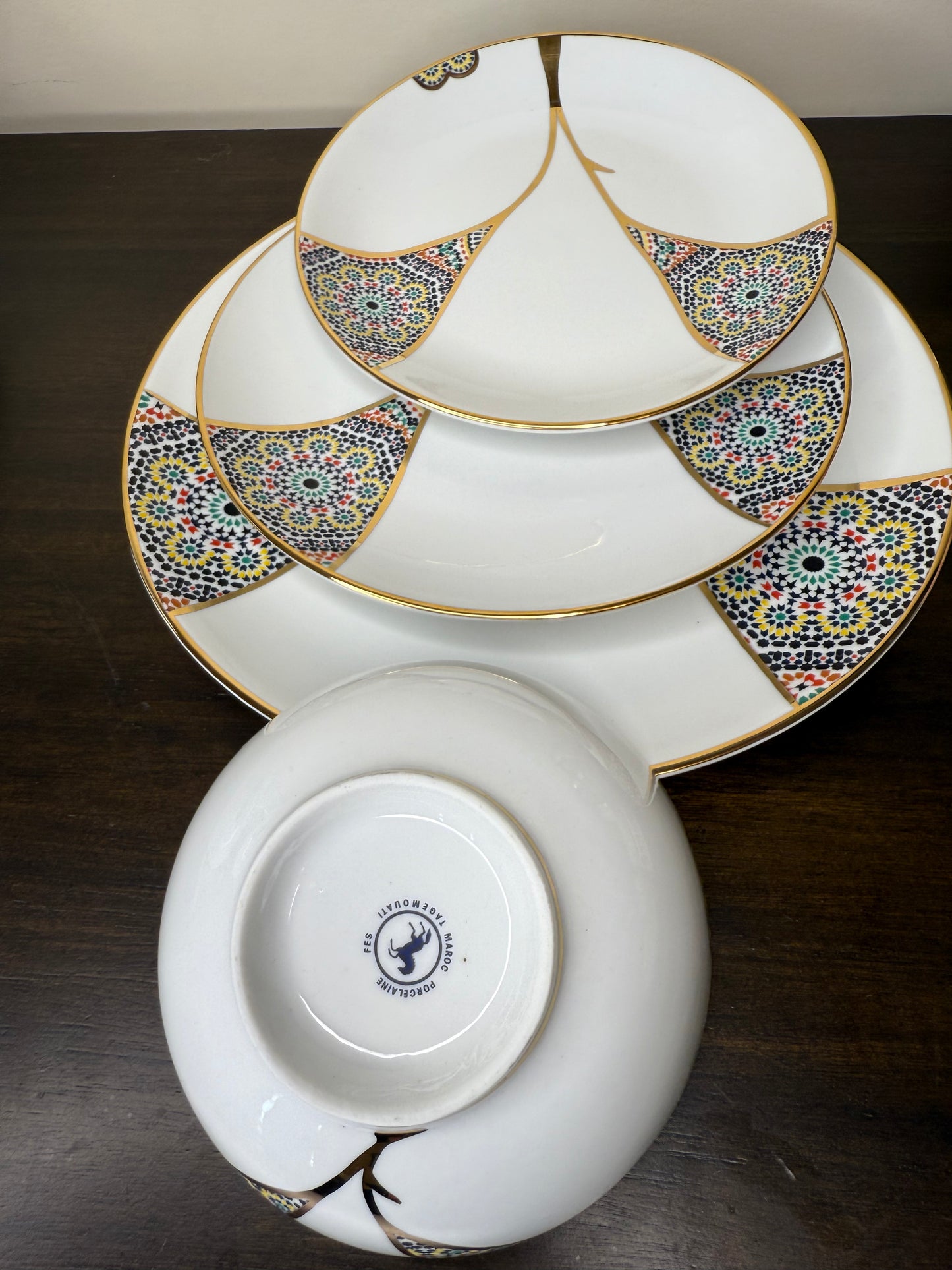 Single set of zillija