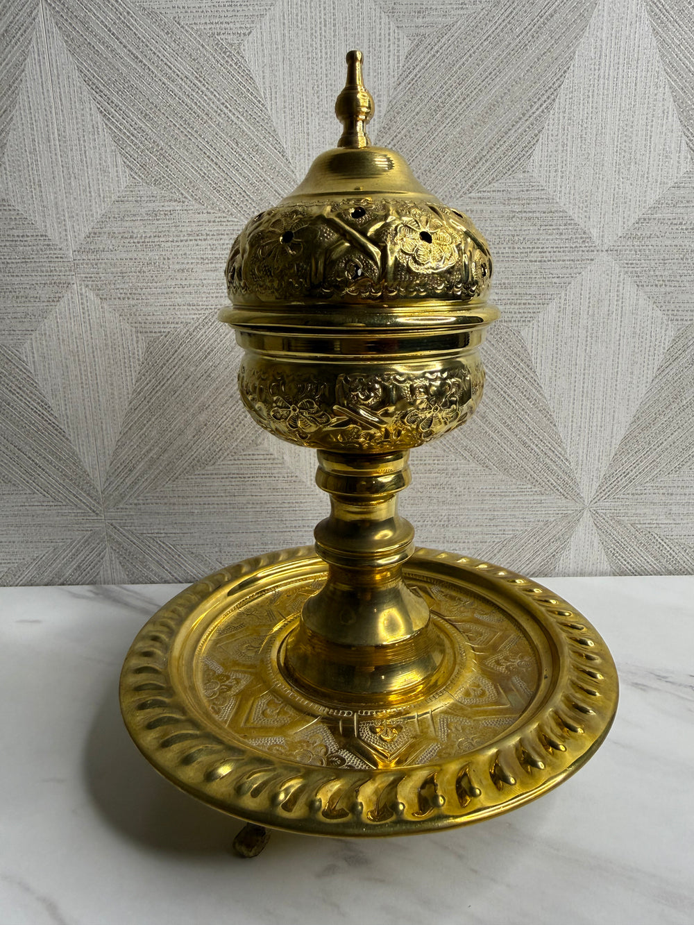 Moroccan Handmade Mabkhara Incense Burner – Traditional Oud & Bakhour Burner - Moroccan Craft