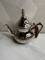 Elegant Moroccan Silver Teapot – Traditional Design - View 2