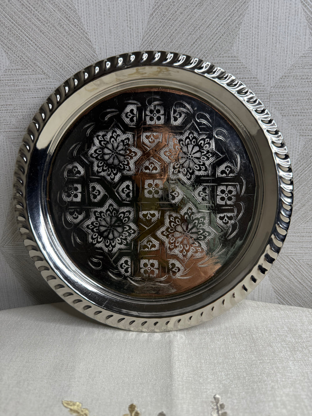 Moroccan Tea Tray (Siniya) - Moroccan Craft