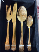 Moroccan Gold silverware (set of 6 each) - View 4