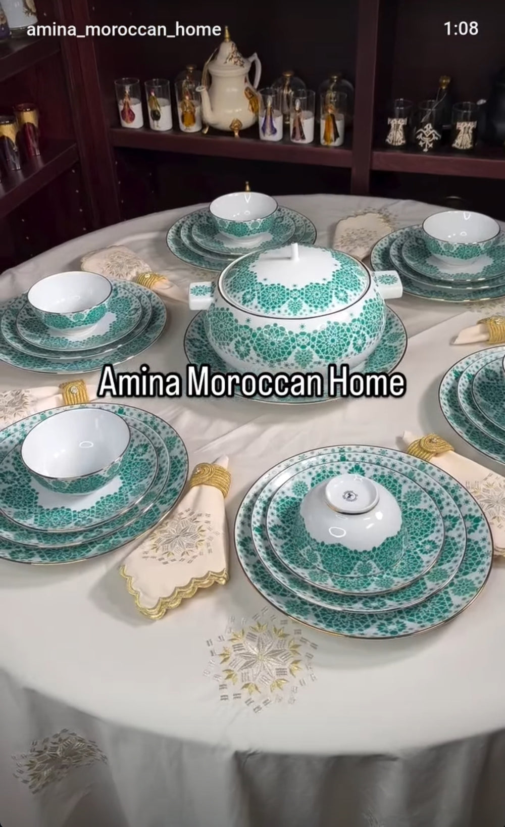 Bab Mansour set of 6 (pre-order) - Moroccan Craft