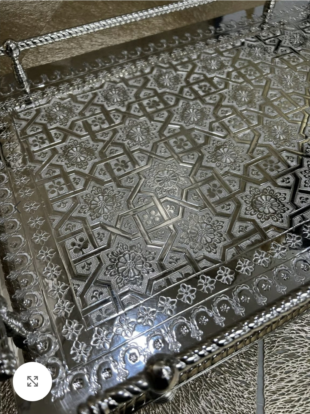 Tea tray(preorder) - Moroccan Craft