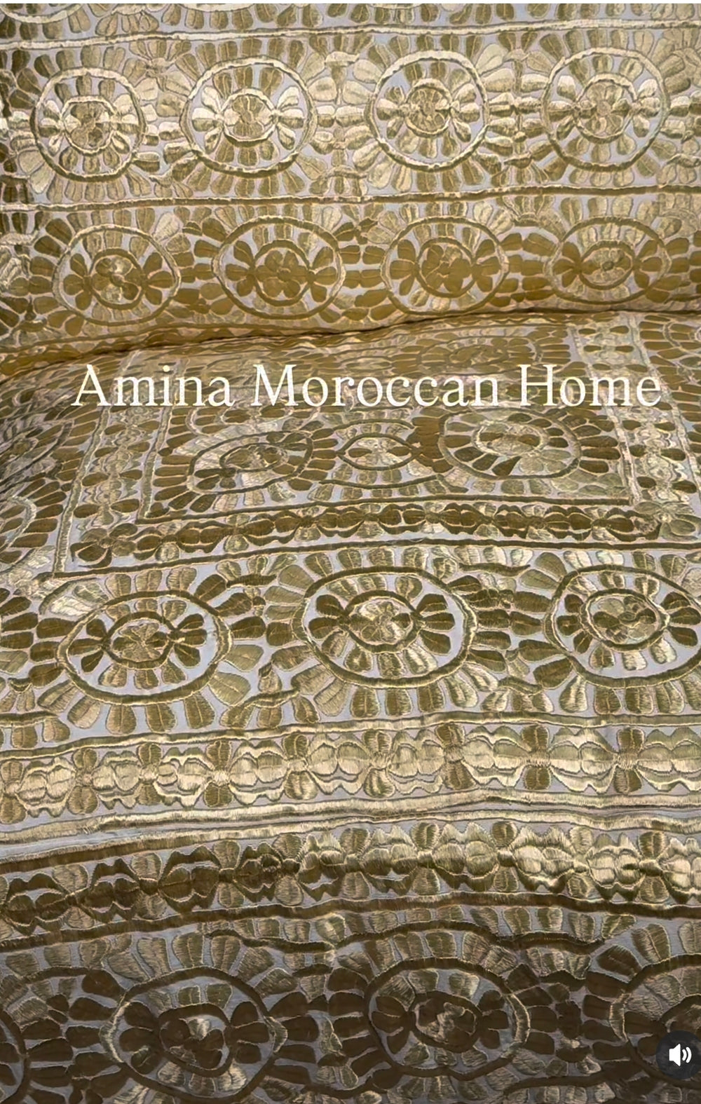 Tea pouf - Moroccan Craft